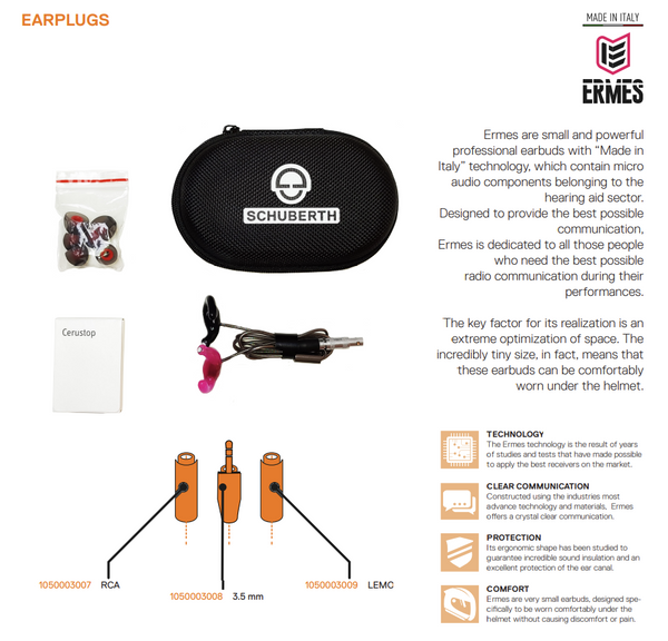 ERMES Pro - Moulded silicone earplugs